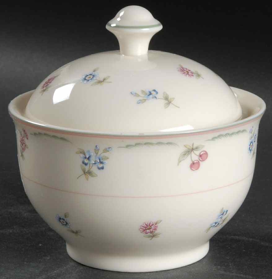 May Meadow Sugar Bowl & Lid by Gorham-1