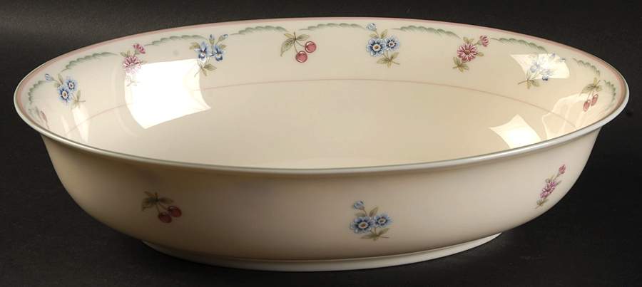 May Meadow 10" Oval Vegetable Bowl by Gorham-1