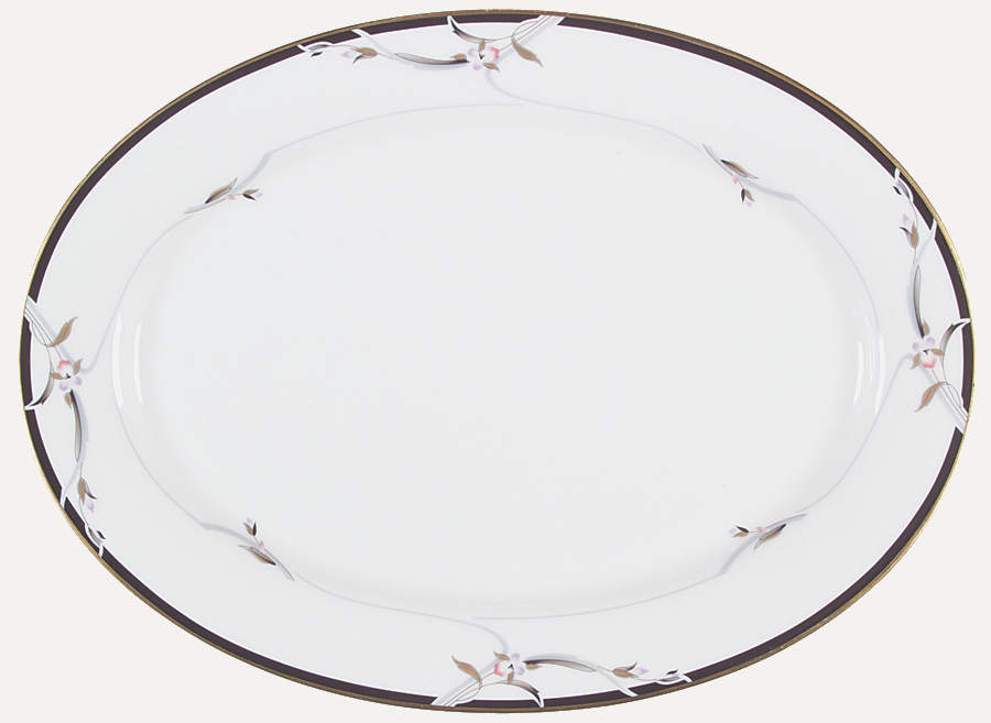 Manhattan 16" Oval Serving Platter by Gorham-1