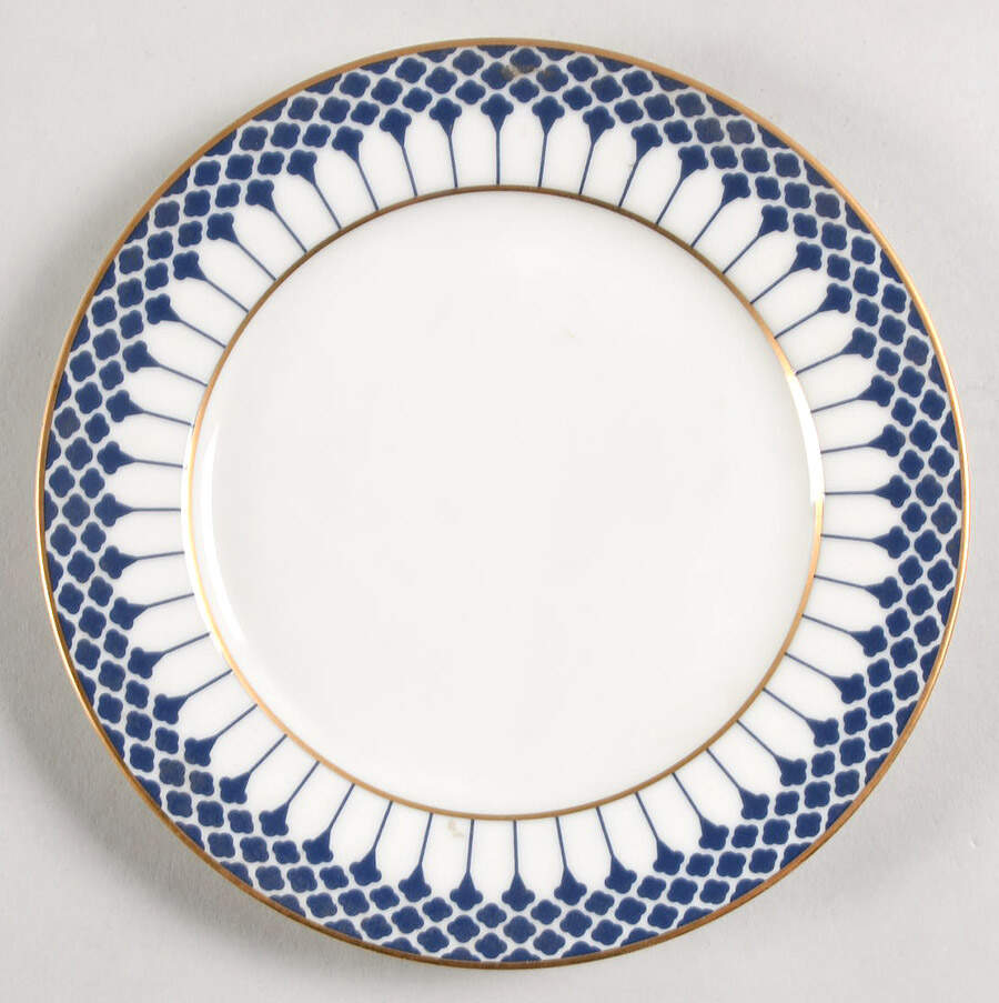 Marbury Cobalt Blue Bread & Butter Plate by Gorham-1