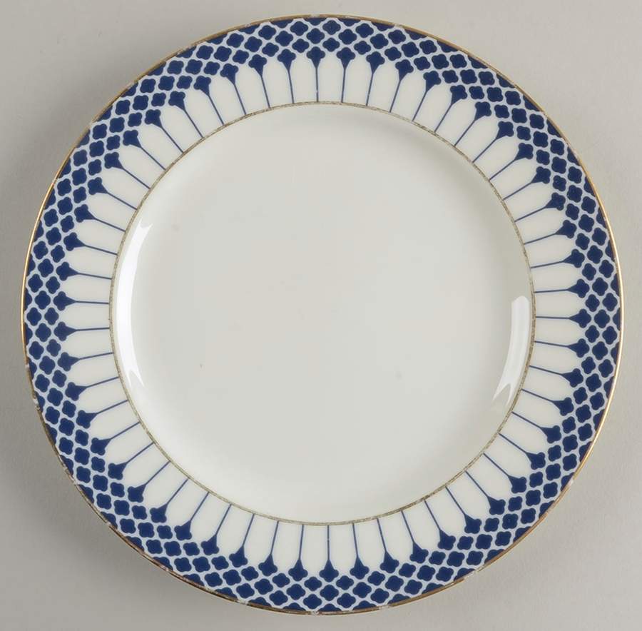 Marbury Cobalt Blue Salad Plate by Gorham-1