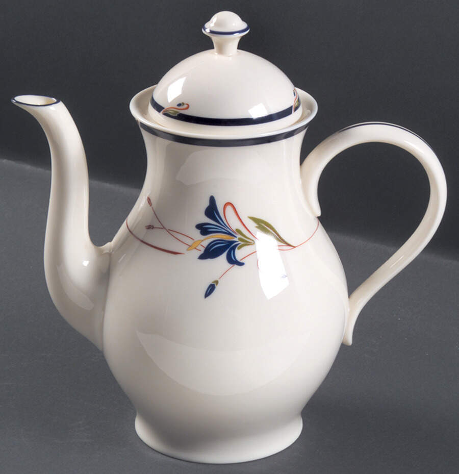 Melon Bud Coffee Pot & Lid by Gorham-1