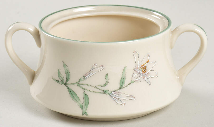 Melrose Sugar Bowl No Lid by Gorham-1