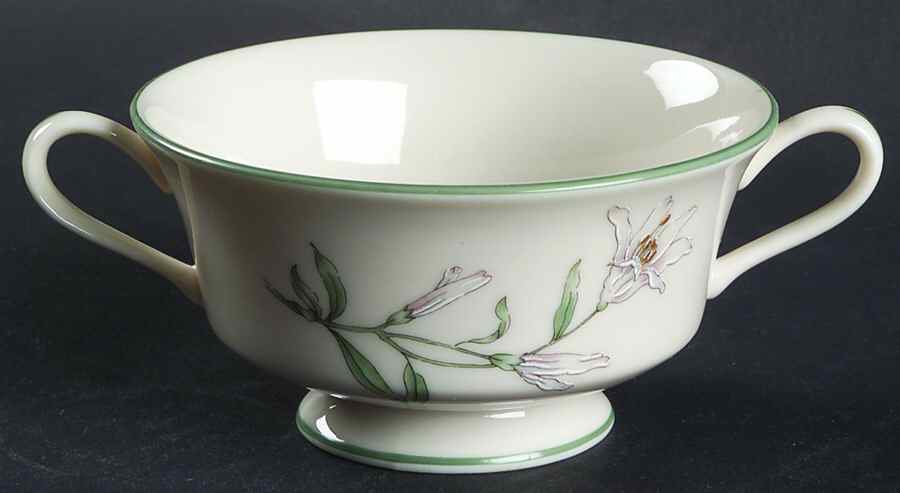 Melrose Footed Cream Soup Bowl by Gorham-1