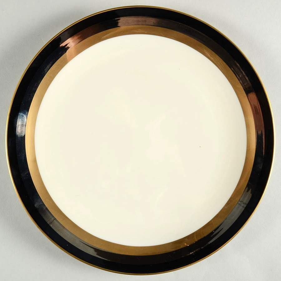 Midnight Contessa Dinner Plate by Gorham-1