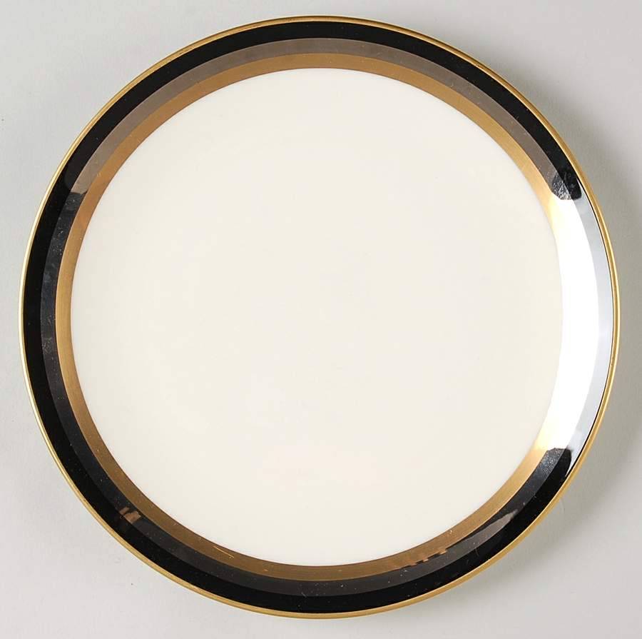 Midnight Contessa Salad Plate by Gorham-1