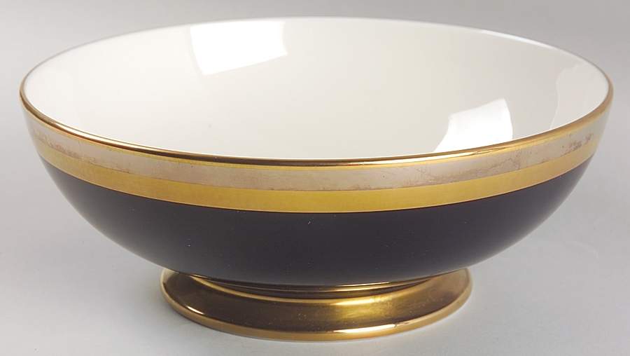 Midnight Contessa 8" Round Vegetable Bowl by Gorham-1