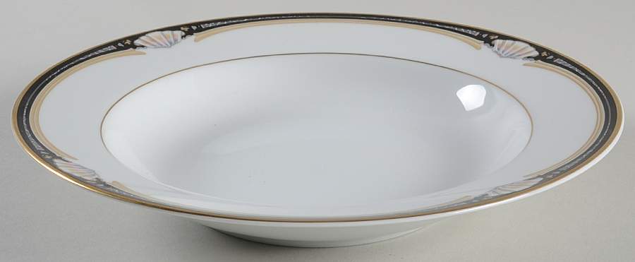 Newport Scroll Rim Soup Bowl by Gorham-1