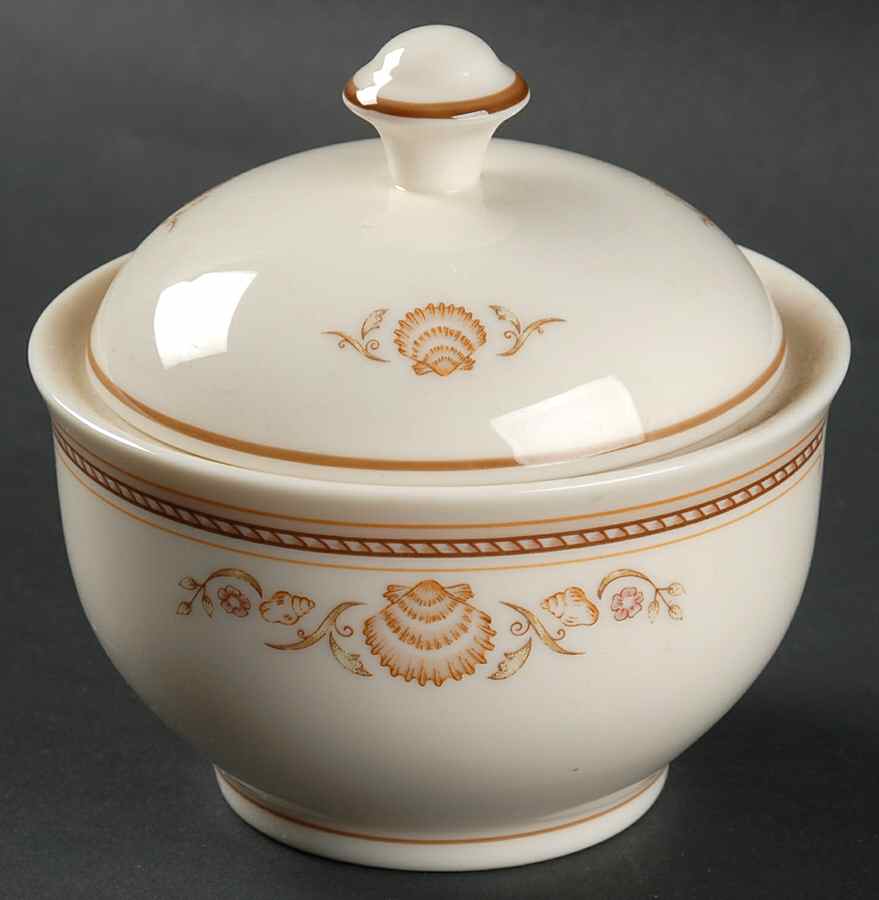Newport Sugar Bowl & Lid by Gorham-1