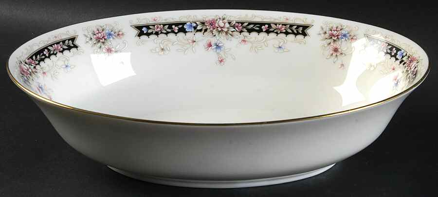 Nocturne 10" Oval Vegetable Bowl by Gorham-1