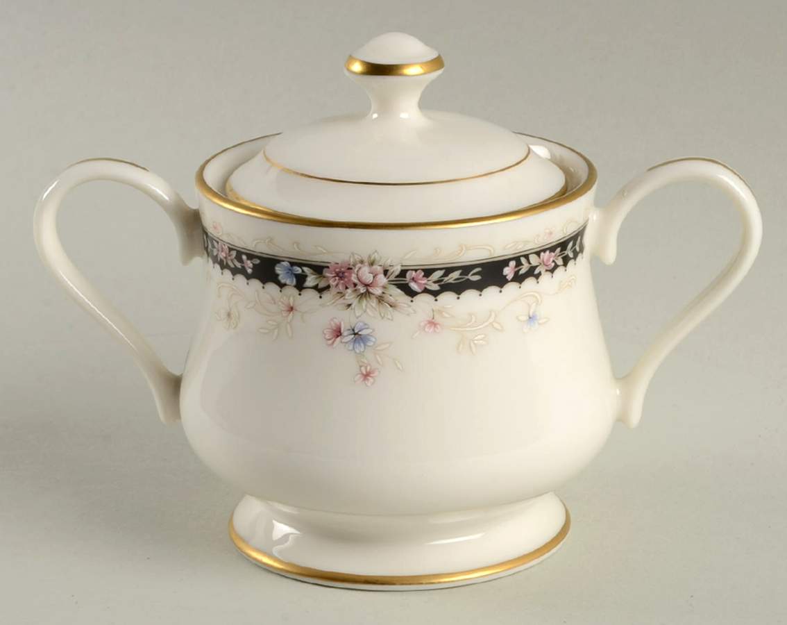 Nocturne Sugar Bowl & Lid by Gorham-1