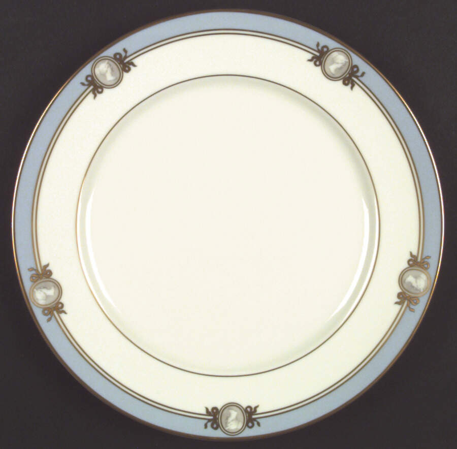 Pavia Blue Dinner Plate by Gorham-1