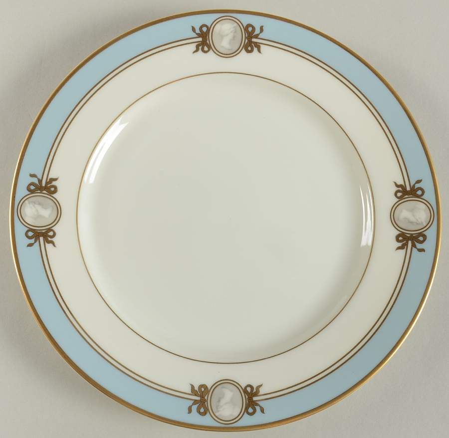 Pavia Blue Salad Plate by Gorham-1
