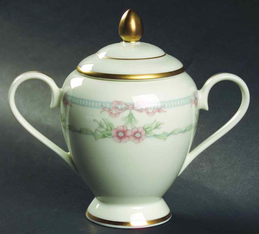 Parisienne Sugar Bowl & Lid by Gorham-1