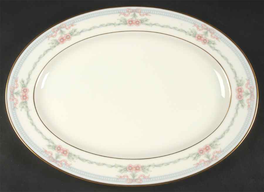 Parisienne 14" Oval Serving Platter by Gorham-1