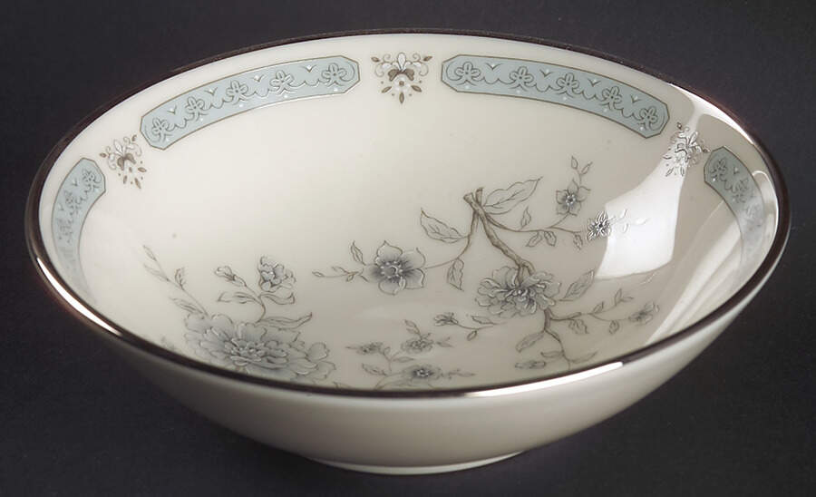 Peonies Fruit/Dessert (Sauce) Bowl by Gorham-1