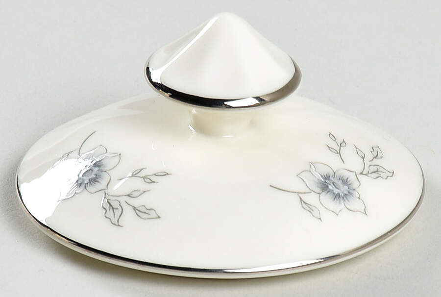 Peonies Lid for Sugar Bowl by Gorham-1