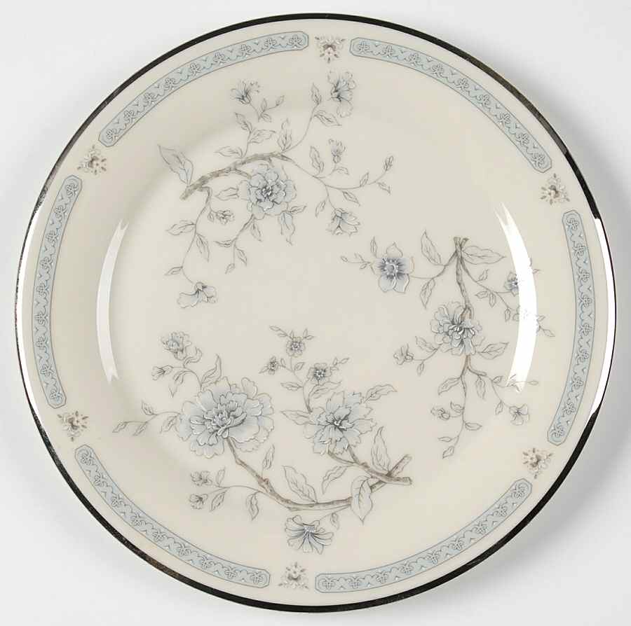 Peonies Bread & Butter Plate by Gorham-1