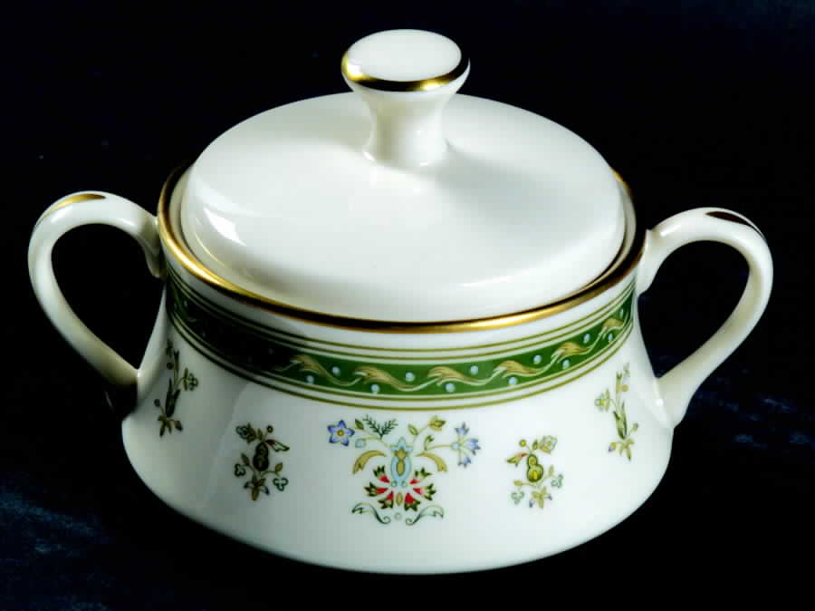 Printemps Sugar Bowl & Lid by Gorham-1