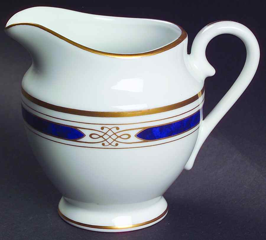 Regalia Court Lapis Creamer by Gorham-1