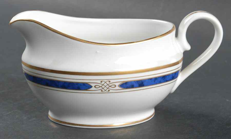 Regalia Court Lapis Gravy Boat by Gorham-1