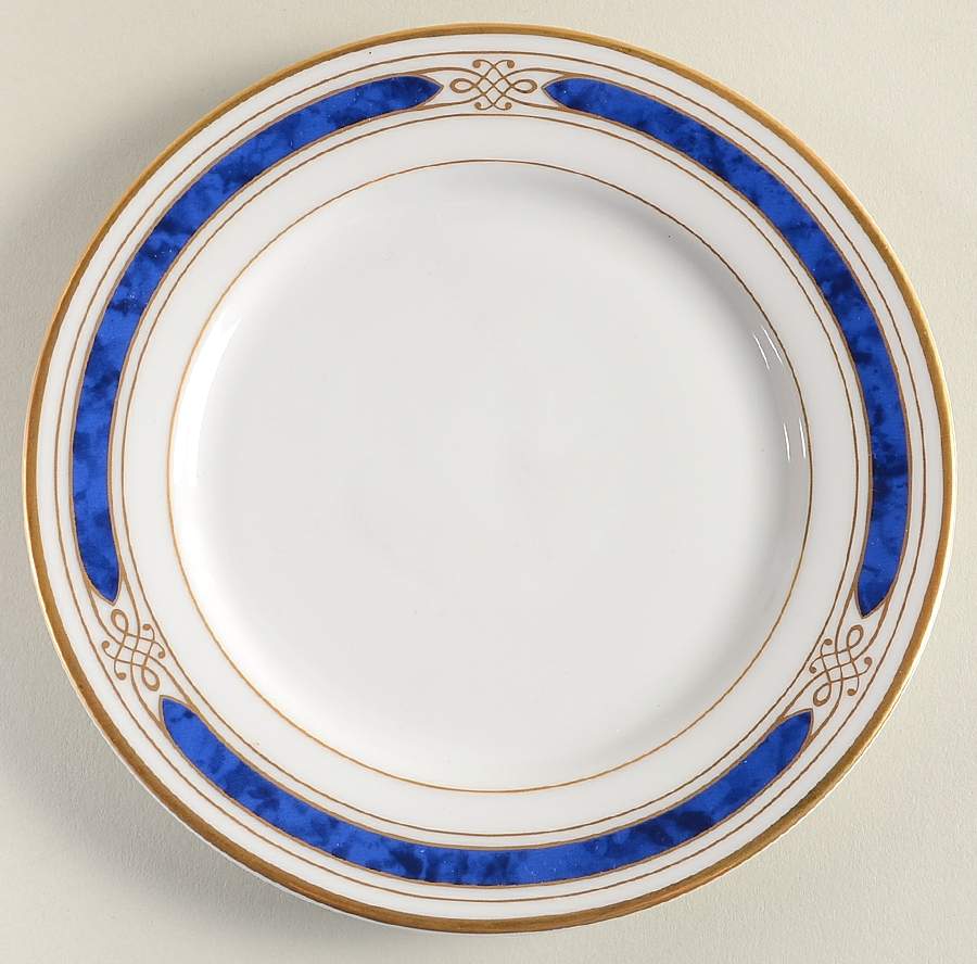 Regalia Court Lapis Bread & Butter Plate by Gorham-1