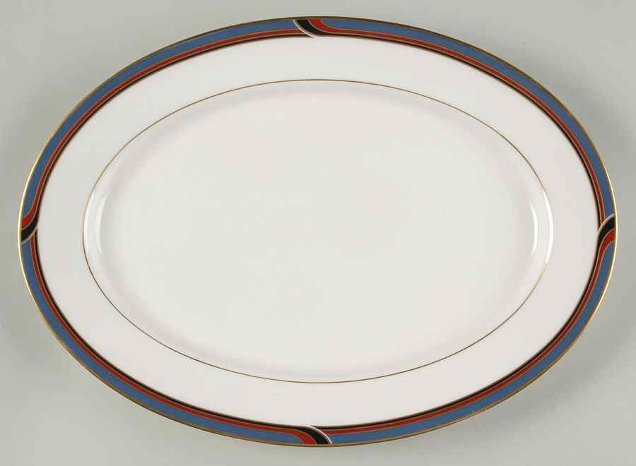 Regatta 14" Oval Serving Platter by Gorham-1