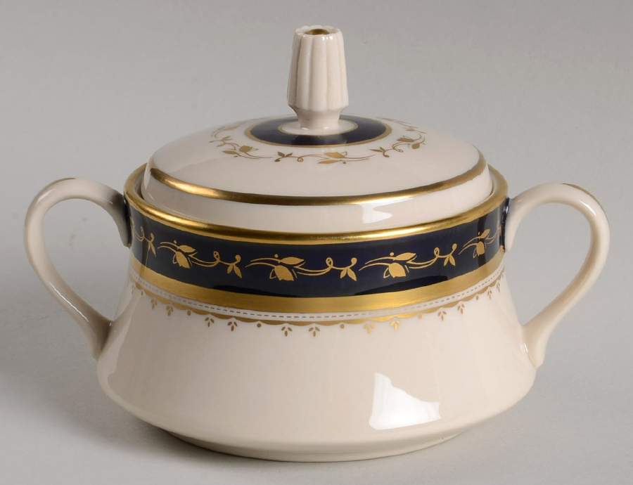 Renoir Sugar Bowl & Lid by Gorham-1
