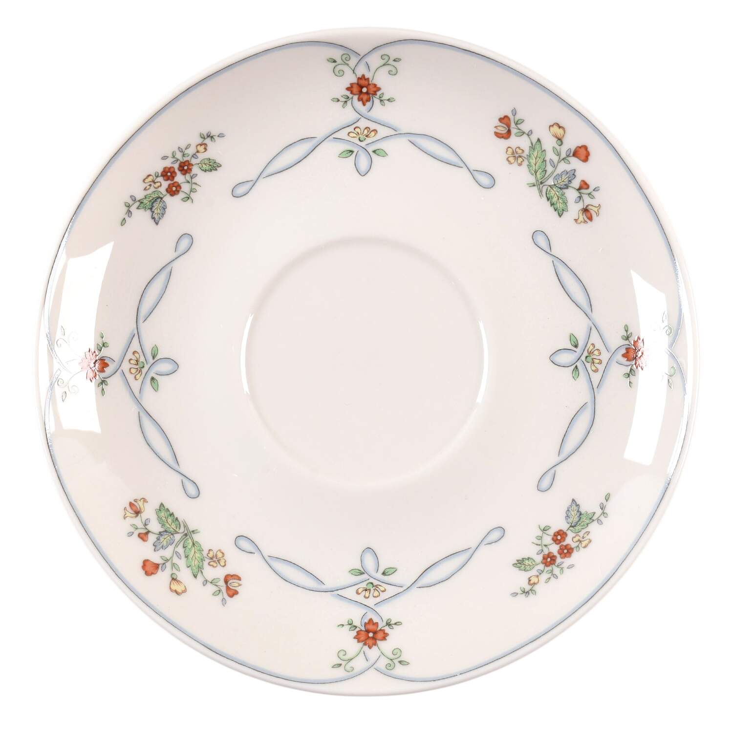 Ribbon Edge Saucer by Gorham-1