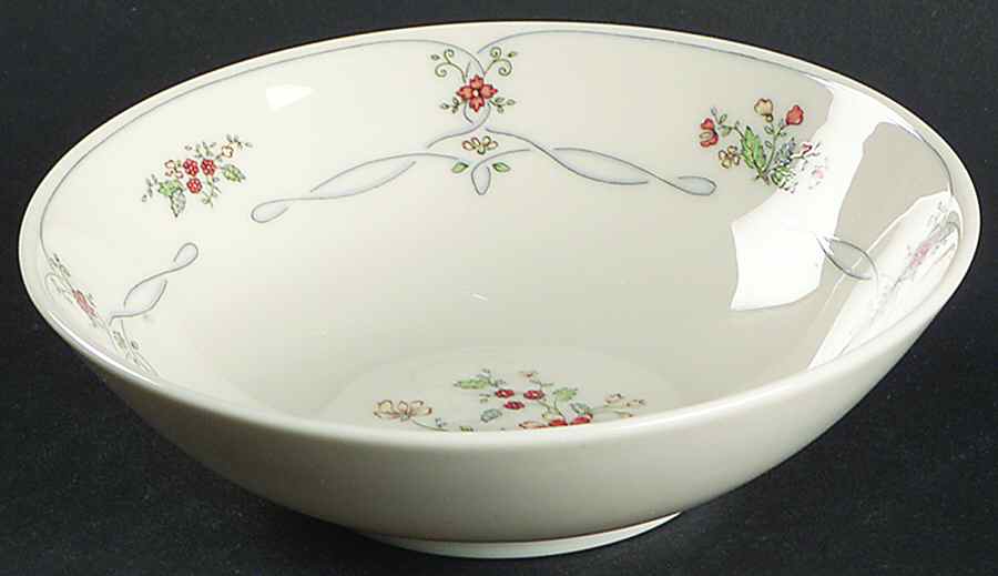 Ribbon Edge Fruit/Dessert (Sauce) Bowl by Gorham-1