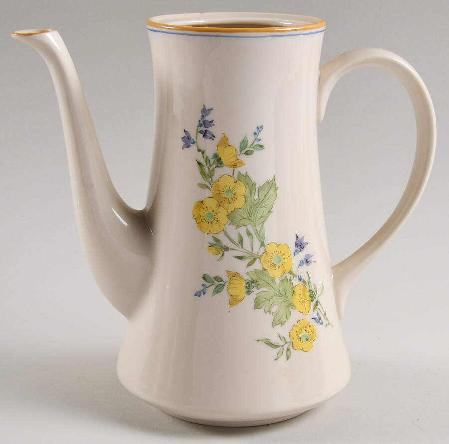 Royal Buttercup Coffee Pot No Lid by Gorham-1