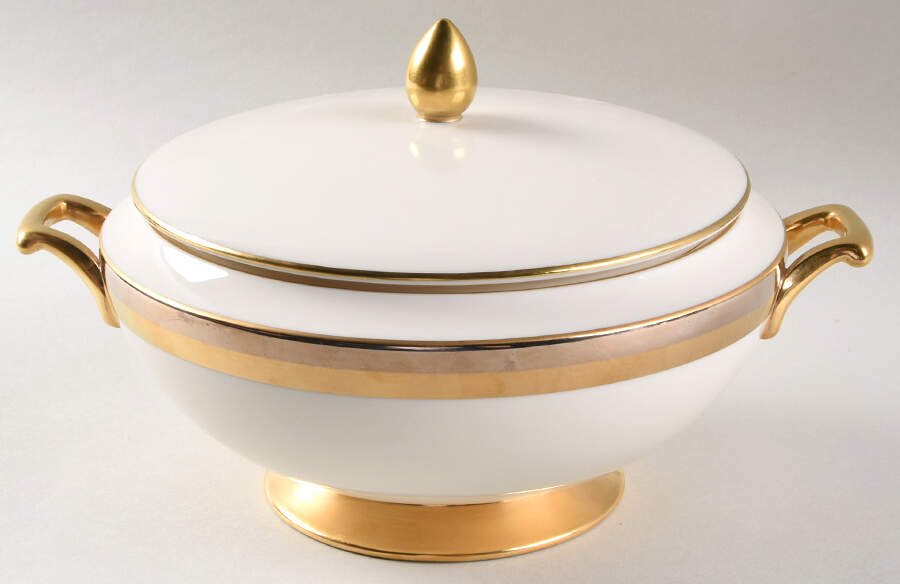 Royal Contessa Round Covered Vegetable by Gorham-1