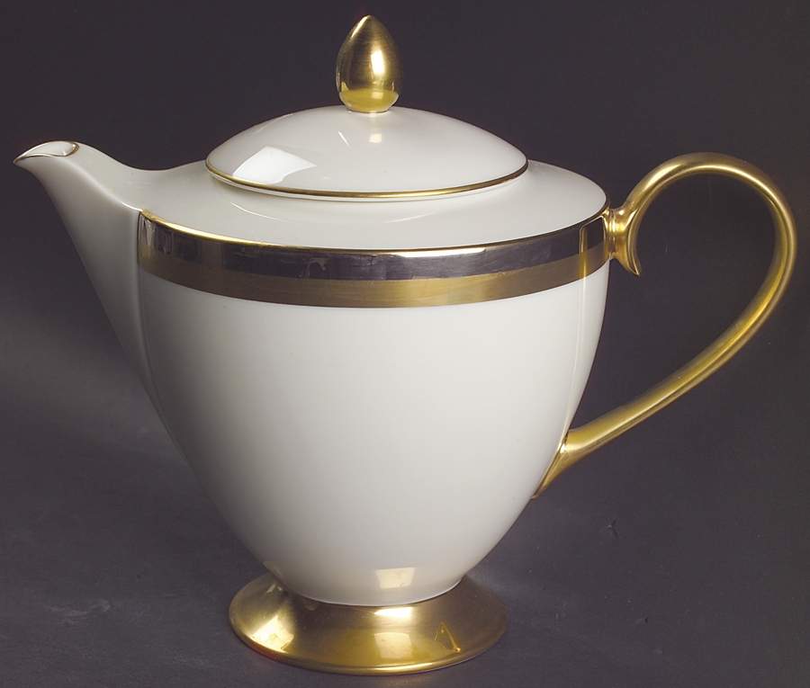 Royal Contessa Coffee Pot & Lid by Gorham-1