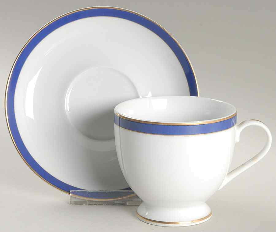 Royal Imperial Footed Cup & Saucer Set by Gorham-1