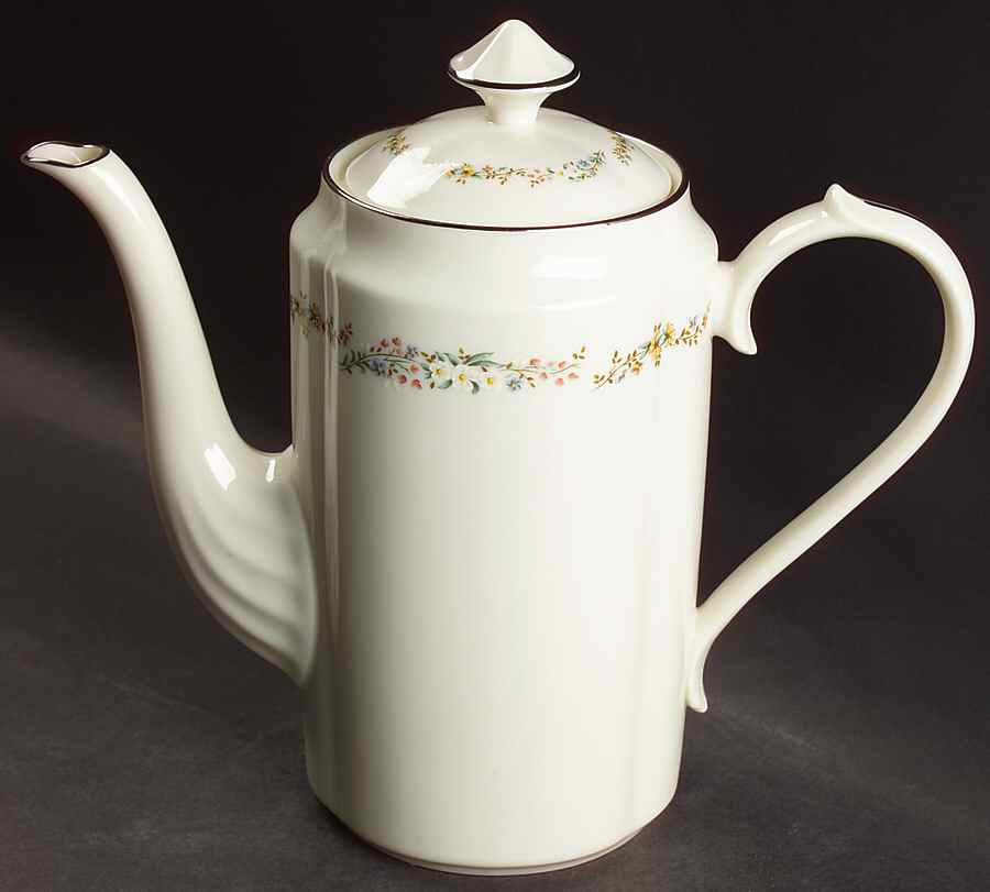 Rondelle Coffee Pot & Lid by Gorham-1