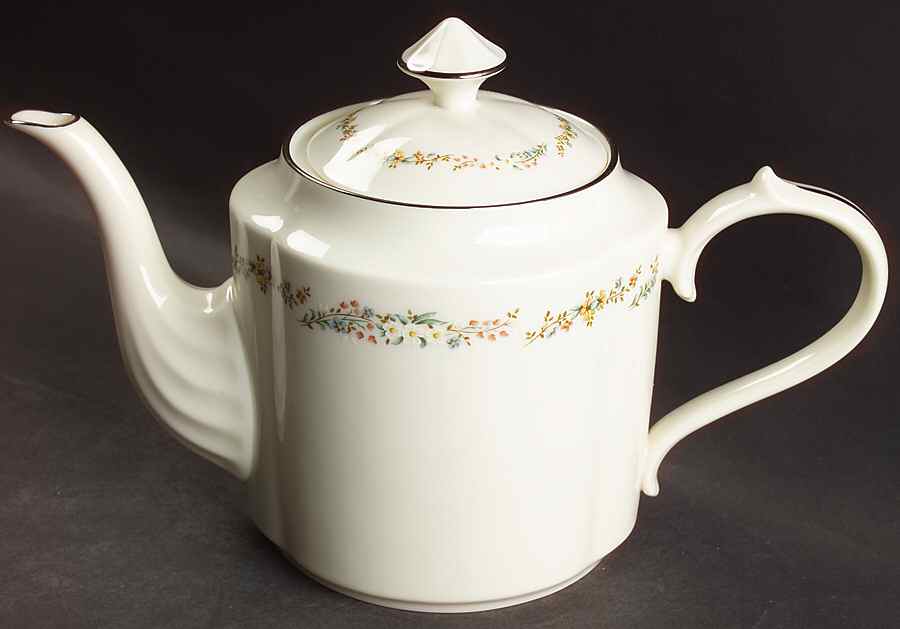 Rondelle Teapot & Lid by Gorham-1