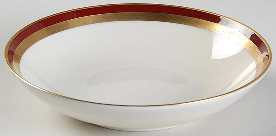 Ruby Contessa Coupe Cereal Bowl by Gorham-1