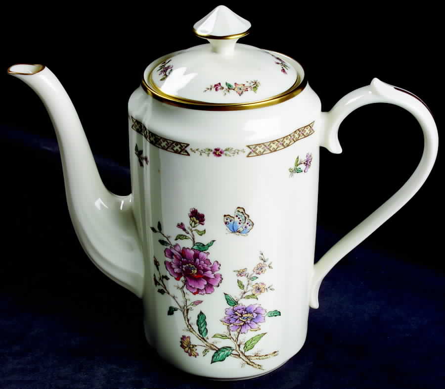 Secret Garden Coffee Pot & Lid by Gorham-1