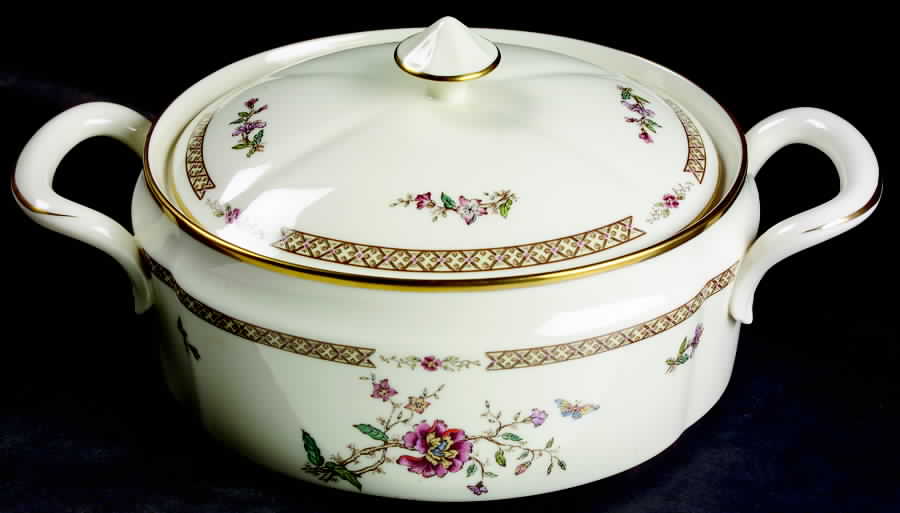 Secret Garden Oval Covered Vegetable by Gorham-1