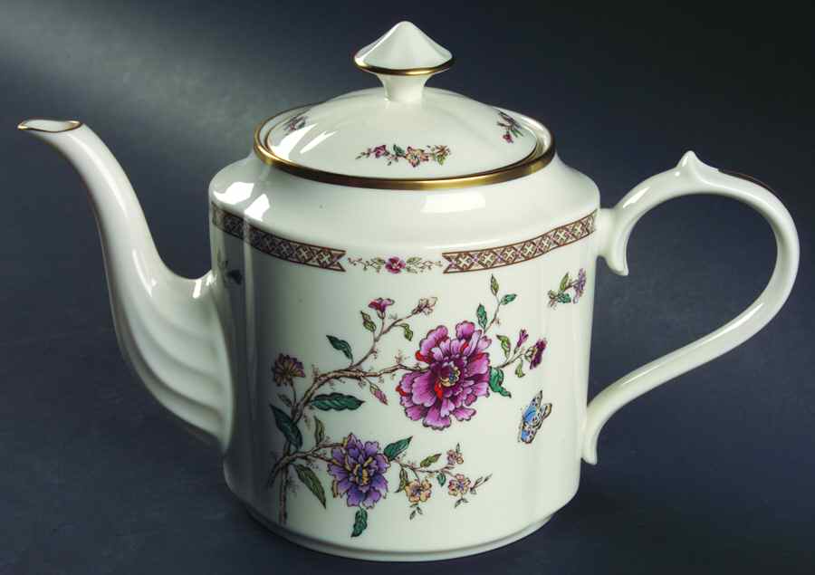 Secret Garden Teapot & Lid by Gorham-1