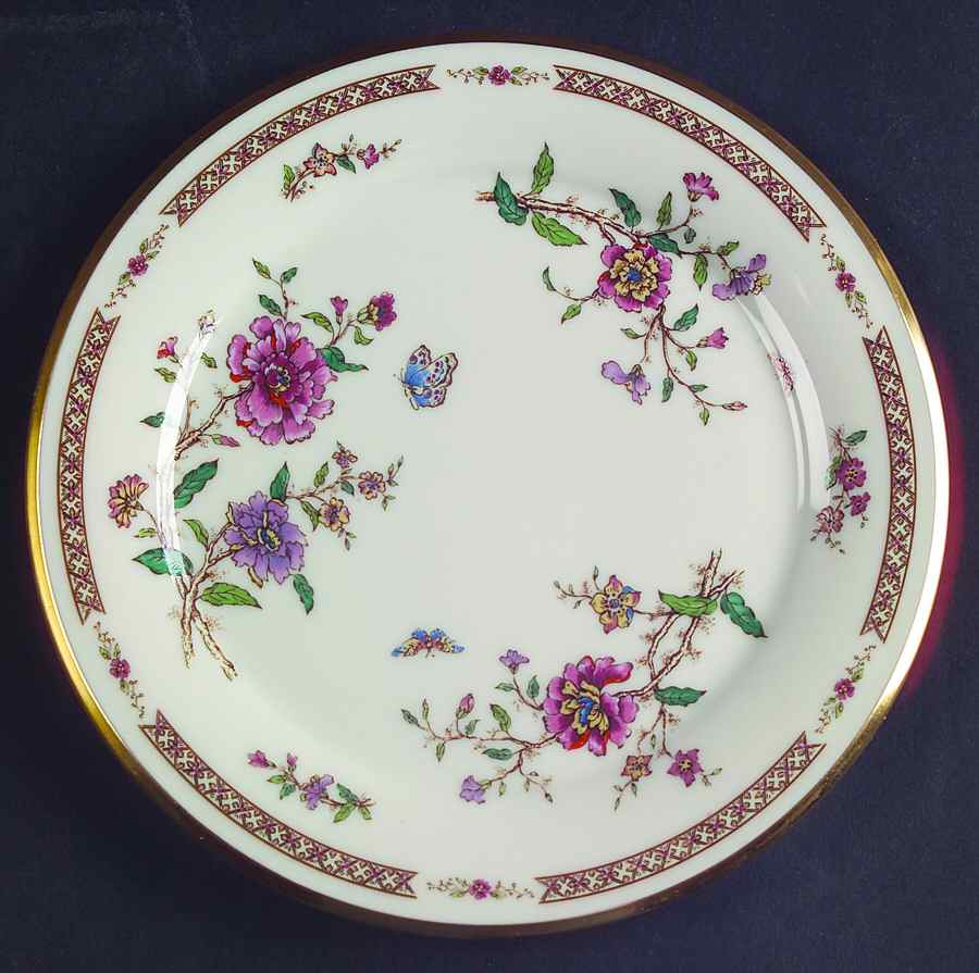 Secret Garden Bread & Butter Plate by Gorham-1