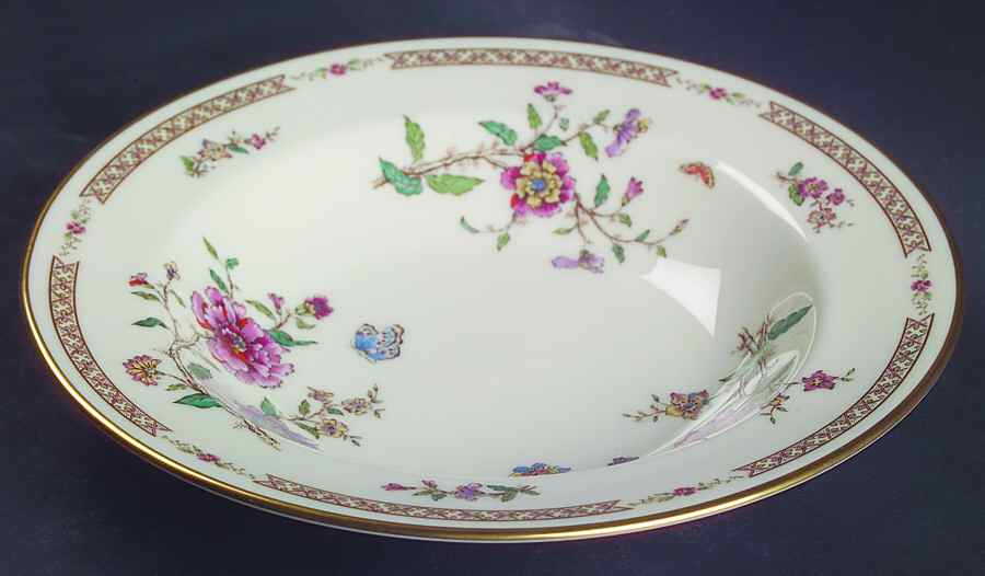Secret Garden Rim Soup Bowl by Gorham-1