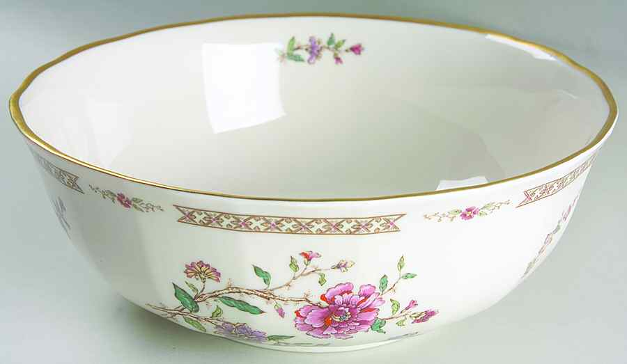 Secret Garden 8" Round Vegetable Bowl by Gorham-1
