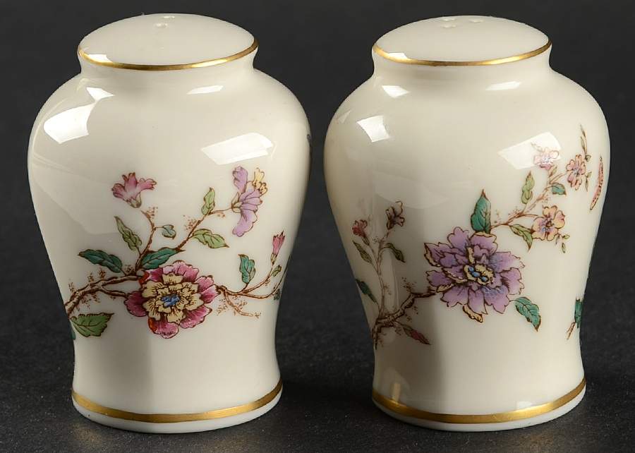 Secret Garden Salt & Pepper Set by Gorham-1
