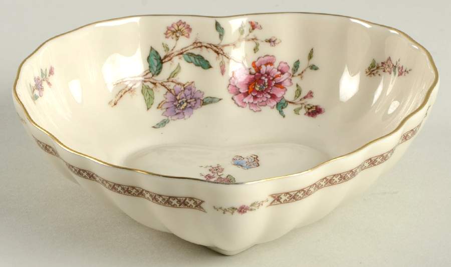 Secret Garden Heart Shaped Dish by Gorham-1