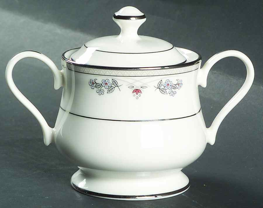 Serena Sugar Bowl & Lid by Gorham-1
