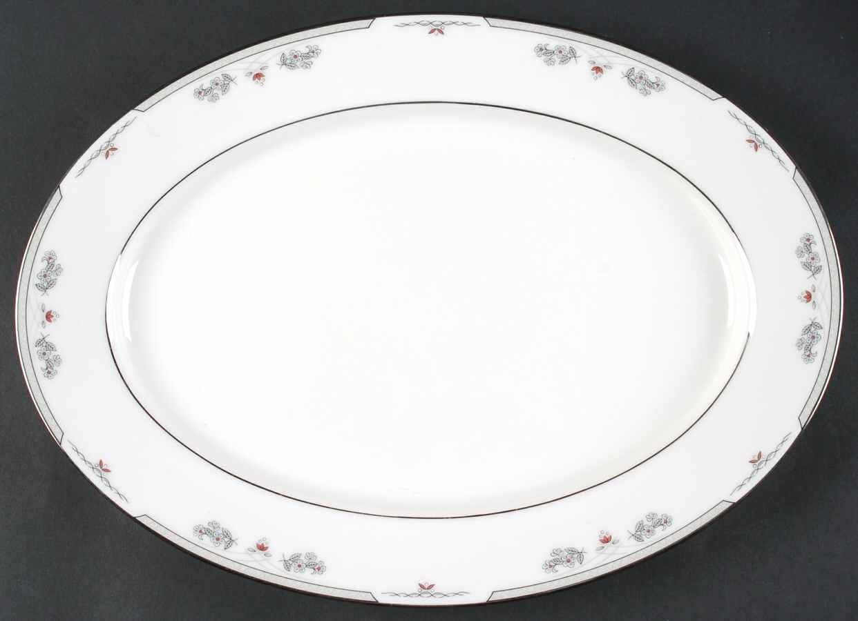 Serena 14" Oval Serving Platter by Gorham-1