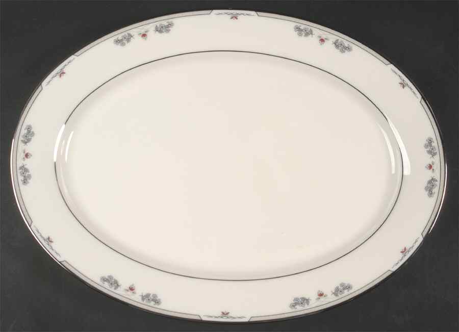 Serena 16" Oval Serving Platter by Gorham-1