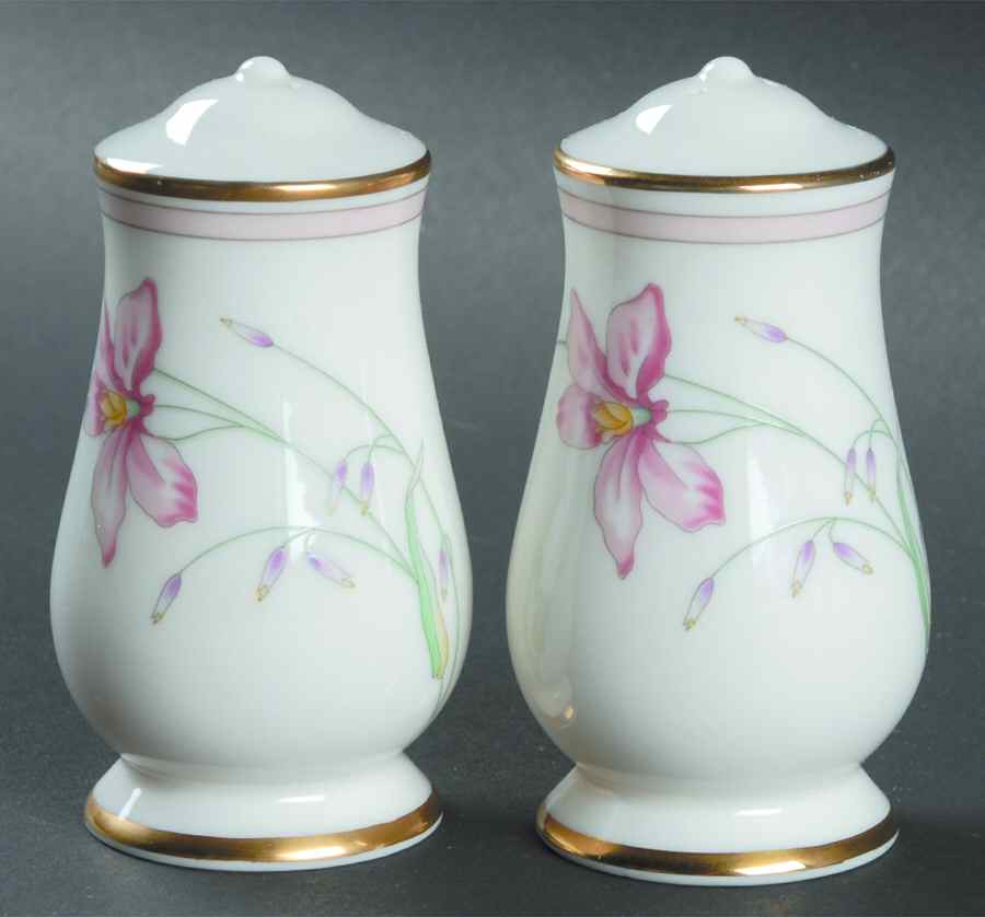 Silk Petal Salt & Pepper Set by Gorham-1