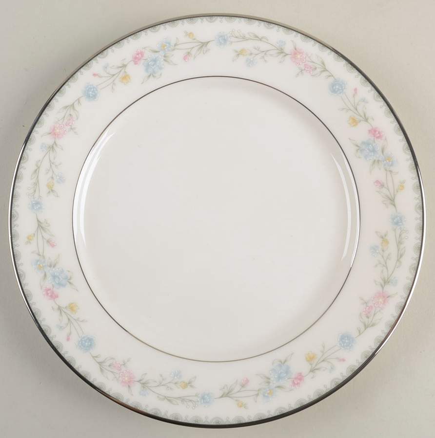Snow Rose Bread & Butter Plate by Gorham-1